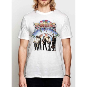 Travelling Wilburys - Band Photo Uni Wht    in der Gruppe MERCH / T-Shirt / Rockoff_Nya April24 bei Bengans Skivbutik AB (5534214r)