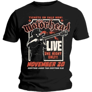 Motorhead - Lemmy Firepower Uni Bl    in der Gruppe MERCH / T-Shirt / Rockoff_Nya April24 bei Bengans Skivbutik AB (5534458r)