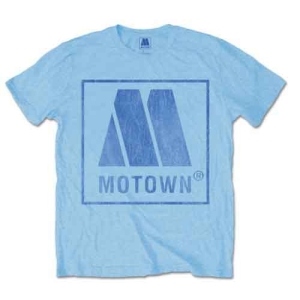 Motown - Vtge Logo Uni Blue    in der Gruppe MERCHANDISE / T-shirt / Övrigt bei Bengans Skivbutik AB (5534480r)