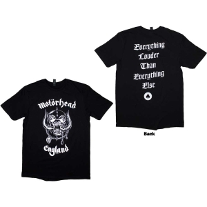 Motorhead - England Uni Bl    in der Gruppe MERCH / T-Shirt / Rockoff_Nya April24 bei Bengans Skivbutik AB (5534672r)