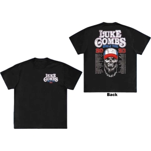 Luke Combs - Tour '23 Skull Uni Bl    in der Gruppe MERCHANDISE / T-shirt / Country bei Bengans Skivbutik AB (5534963r)
