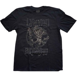 Lynyrd Skynyrd - '73 Eagle Guitar Uni Bl    in der Gruppe MERCH / T-Shirt / Rockoff_Nya April24 bei Bengans Skivbutik AB (5534972r)