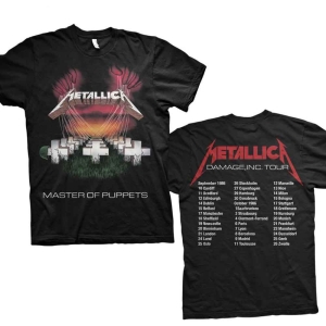 Metallica - Master Of Puppets European Tour '86 Uni  in der Gruppe MERCH / T-Shirt / Rockoff_Nya April24 bei Bengans Skivbutik AB (5534985r)