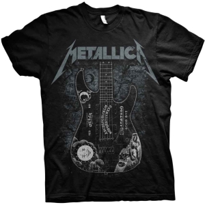 Metallica - Hammett Ouija Guitar Uni Bl  1 in der Gruppe MERCH / T-Shirt / Rockoff_Nya April24 bei Bengans Skivbutik AB (5534987r)