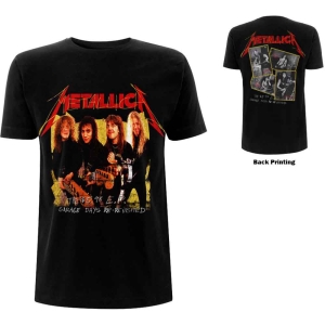 Metallica - Garage Photo Yellow Uni Bl    in der Gruppe MERCH / T-Shirt / Rockoff_Nya April24 bei Bengans Skivbutik AB (5534993r)
