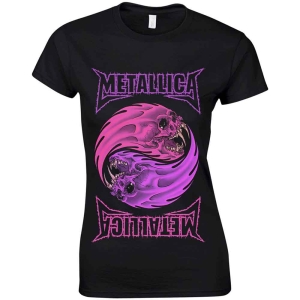 Metallica - Yin Yang Purple Lady Bl    in der Gruppe MERCH / T-Shirt / Rockoff_Nya April24 bei Bengans Skivbutik AB (5535001r)