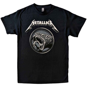 Metallica - Black Album Poster Uni Bl    in der Gruppe MERCH / T-Shirt / Rockoff_Nya April24 bei Bengans Skivbutik AB (5535004r)