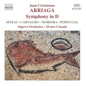 Arriaga Juan Crisostomo - Symphony In D in der Gruppe Externt_Lager / Naxoslager bei Bengans Skivbutik AB (553527)