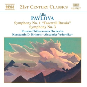 Pavlova Alla - Symphony 1 3 in der Gruppe CD bei Bengans Skivbutik AB (553554)