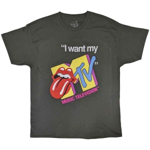 Mtv - Rolling Stones I Want My Mtv Uni Char    in der Gruppe MERCH / T-Shirt / Rockoff_Nya April24 bei Bengans Skivbutik AB (5535626r)