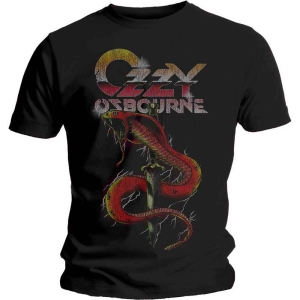 Ozzy Osbourne - Vintage Snake Uni Bl    in der Gruppe MERCH / T-Shirt / Rockoff_Nya April24 bei Bengans Skivbutik AB (5535645r)