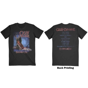 Ozzy Osbourne - Blizzard Of Ozz Tracklist Uni Bl    in der Gruppe MERCH / T-Shirt / Rockoff_Nya April24 bei Bengans Skivbutik AB (5535649r)