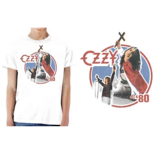 Ozzy Osbourne - Blizzard Of Ozz '80 Uni Wht    in der Gruppe MERCH / T-Shirt / Rockoff_Nya April24 bei Bengans Skivbutik AB (5535650r)