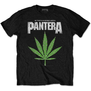 Pantera - Whiskey 'N Weed Uni Bl    in der Gruppe MERCH / T-Shirt / Rockoff_Nya April24 bei Bengans Skivbutik AB (5535664r)