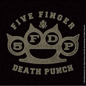Five Finger Death Punch - Brass Knuckle Individual Cork Coast in der Gruppe MERCHANDISE / Merch / Hårdrock bei Bengans Skivbutik AB (5535862)