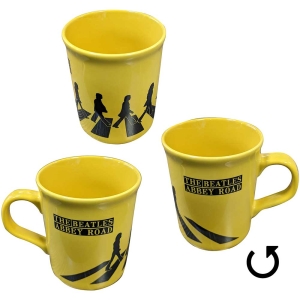 The Beatles - Abbey Road Silhouettes Yell Unboxed Mug in der Gruppe MERCHANDISE / Merch / Pop-Rock bei Bengans Skivbutik AB (5535900)