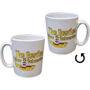 The Beatles - Yellow Submarine Logo & Sub Unboxed Mug in der Gruppe MERCHANDISE / Merch / Pop-Rock bei Bengans Skivbutik AB (5535907)