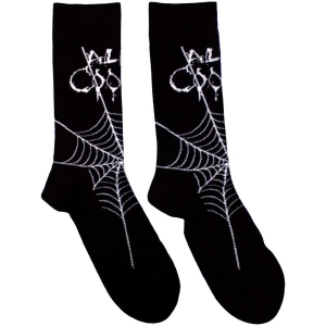 Alice Cooper - Web Uni Bl Socks (Eu 40-45) in der Gruppe MERCHANDISE / Merch / Hårdrock bei Bengans Skivbutik AB (5536096)
