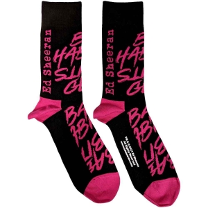 Ed Sheeran - Bad Habits Uni Bl Socks (Eu 40-45) in der Gruppe MERCHANDISE / Merch / Pop-Rock bei Bengans Skivbutik AB (5536111)