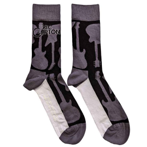 Eric Clapton - Guitars Uni Grey Socks (Eu 40-45) in der Gruppe MERCHANDISE / Merch / Blues bei Bengans Skivbutik AB (5536113)