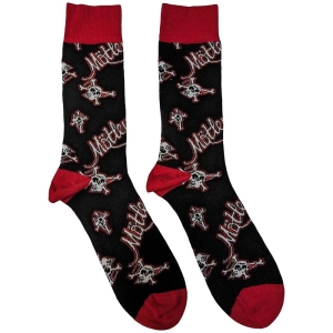 Motley Crue - Feelgood Repeat Uni Bl Socks (Eu 40-45) in der Gruppe MERCHANDISE / Merch / Hårdrock bei Bengans Skivbutik AB (5536144)