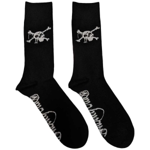 Motley Crue - Skull Uni Bl Socks (Eu 40-45) in der Gruppe MERCHANDISE / Merch / Hårdrock bei Bengans Skivbutik AB (5536146)