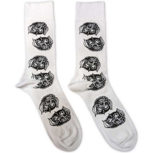 Motorhead - Warpig Repeat Uni Wht Socks (Eu 40-45) in der Gruppe MERCHANDISE /  /  bei Bengans Skivbutik AB (5536147)