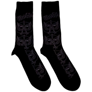 Motorhead - Warpig Outlines Uni Bl Socks (Eu 40-45) in der Gruppe MERCHANDISE /  /  bei Bengans Skivbutik AB (5536148)