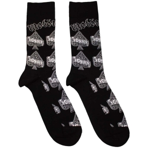 Motorhead - Ace Of Spades Uni Bl Socks (Eu 40-45) in der Gruppe MERCHANDISE / Merch / Hårdrock bei Bengans Skivbutik AB (5536149)