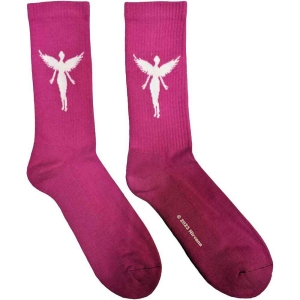 Nirvana - In Utero Wht Angel Pink Socks (Eu 40-45) in der Gruppe MERCHANDISE /  /  bei Bengans Skivbutik AB (5536156)