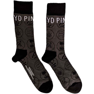 Pink Floyd - Later Years Symbols Char Socks (Eu 40-45 in der Gruppe MERCHANDISE / Merch / Pop-Rock bei Bengans Skivbutik AB (5536172)