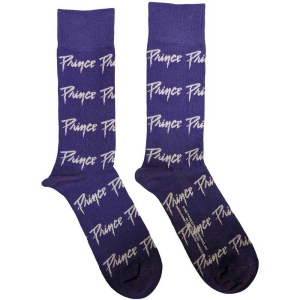 Prince - Logo Repeat Uni Purp Socks (Eu 40-45) in der Gruppe MERCHANDISE / Merch / RnB-Soul bei Bengans Skivbutik AB (5536178)