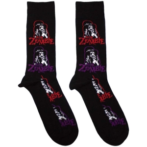 Rob Zombie - Multicolour Repeats Bl Socks (Eu 40-45) in der Gruppe MERCHANDISE / Merch / Hårdrock bei Bengans Skivbutik AB (5536185)