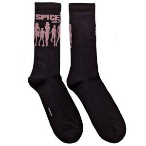 Spice Girls - Silhouette Uni Bl Socks (Eu 40-45) in der Gruppe MERCHANDISE / Merch / Pop-Rock bei Bengans Skivbutik AB (5536204)