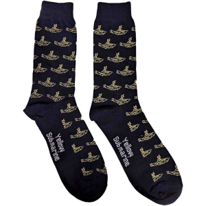 The Beatles - YSM Lady Drk Blue Socks (Eu 37-41) in der Gruppe MERCHANDISE / Merch / Pop-Rock bei Bengans Skivbutik AB (5536217)
