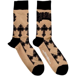 Tupac - Crosses Uni Sand Socks (Eu 40-45) in der Gruppe MERCHANDISE / Merch / Hip Hop-Rap bei Bengans Skivbutik AB (5536257)