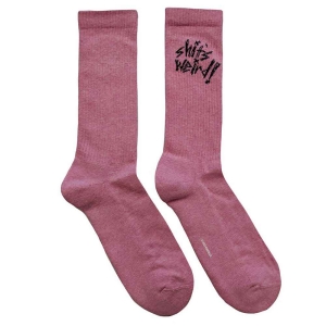 Yungblud - Weird! Uni Pink Socks (Eu 40-45) in der Gruppe MERCHANDISE / Merch / Pop-Rock bei Bengans Skivbutik AB (5536270)