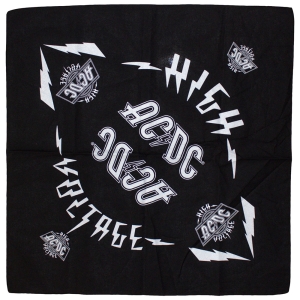 Ac/Dc - High Voltage Bandana in der Gruppe MERCH / Minsishops-merch / Ac/Dc bei Bengans Skivbutik AB (5536275)