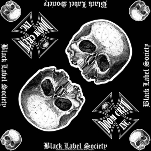 Black Label Society - Doom Crew Bandana in der Gruppe MERCHANDISE / Merch / Hårdrock bei Bengans Skivbutik AB (5536279)