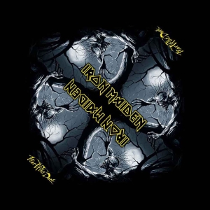 Iron Maiden - Fear Of The Dark Bandana in der Gruppe MERCHANDISE / Merch / Hårdrock bei Bengans Skivbutik AB (5536297)