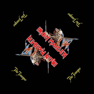 Iron Maiden - The Trooper Bandana in der Gruppe MERCHANDISE / Merch / Hårdrock bei Bengans Skivbutik AB (5536300)