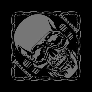 Megadeth - Vic Rattlehead Bandana in der Gruppe MERCHANDISE / Merch / Nyheter / Hårdrock bei Bengans Skivbutik AB (5536309)