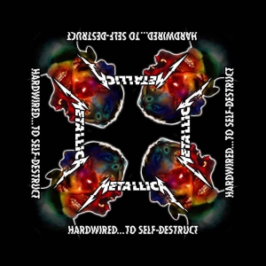 Metallica - Hardwired To Self Destruct Bandana in der Gruppe MERCHANDISE / Merch / Hårdrock bei Bengans Skivbutik AB (5536311)