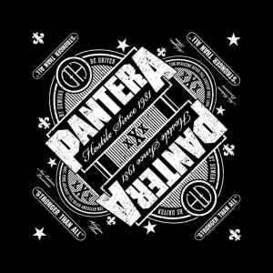 Pantera - Stronger Than All Bandana in der Gruppe MERCHANDISE / Merch / Hårdrock bei Bengans Skivbutik AB (5536329)