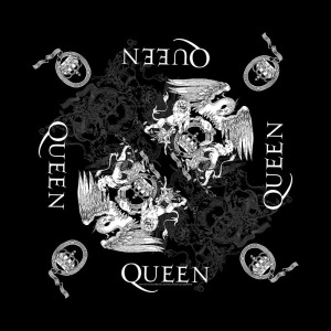 Queen - Crest Bandana in der Gruppe MERCHANDISE / Merch / Pop-Rock bei Bengans Skivbutik AB (5536332)