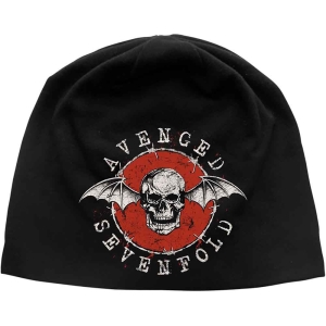 Avenged Sevenfold - Distressed Bat Jd Print Beanie H in der Gruppe MERCHANDISE / Merch / Hårdrock bei Bengans Skivbutik AB (5536359)