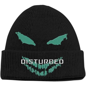 Disturbed - Green Face Bl Beanie H in der Gruppe MERCHANDISE / Merch / Hårdrock bei Bengans Skivbutik AB (5536396)