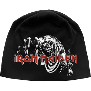 Iron Maiden - Number Of The Beast Jd Print Beanie H in der Gruppe MERCHANDISE / Merch / Hårdrock bei Bengans Skivbutik AB (5536458)