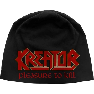 Kreator - Pleasure To Kill Jd Print Beanie H in der Gruppe MERCHANDISE / Merch / Hårdrock bei Bengans Skivbutik AB (5536466)