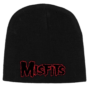 Misfits - Red Logo Beanie H in der Gruppe MERCHANDISE / Merch / Punk bei Bengans Skivbutik AB (5536477)